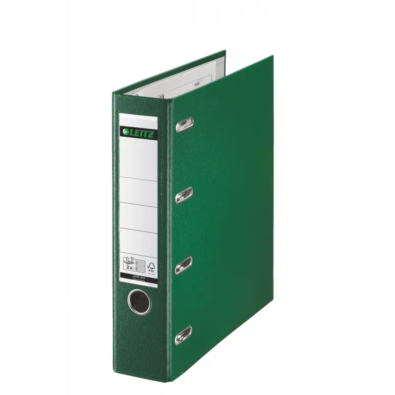 Leitz 10120055 segtuvas su žiedais 2 x A5 Žalia