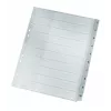 Leitz 12800000 skiriamasis skirtukas Skaitmeninis skiriamasis skirtukas Kartonas Pilka