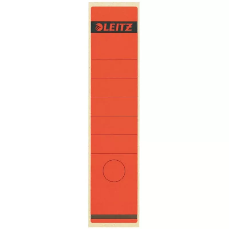 Leitz 16400025 lipnios etiketės Stačiakampis Raudona 10 vnt.