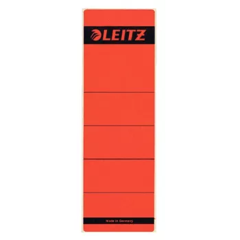 Leitz 16420025 lipnios etiketės Stačiakampis Raudona 10 vnt.