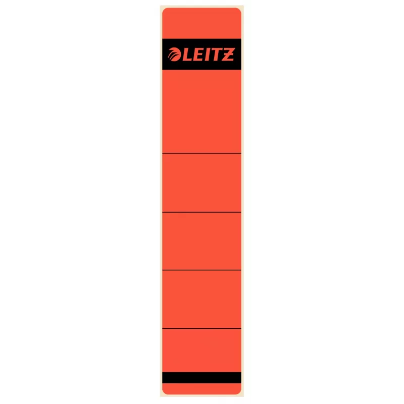 Leitz 16430025 lipnios etiketės Stačiakampis Raudona 10 vnt.