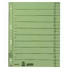 Leitz 16580055 skirtukų rodyklė Skaitmeninė skirtukų rodyklė Kartonas Žalia