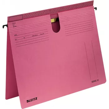 Leitz SERIE 18 pakabinamas aplankas Kartonas A4 Raudona