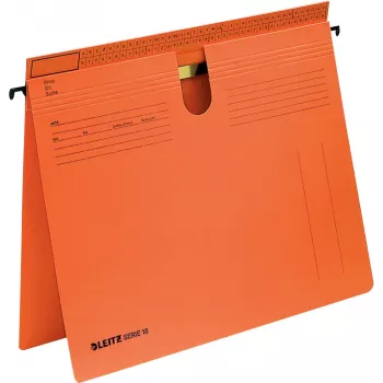 Leitz SERIE 18 pakabinamas aplankas kartoninis A4 oranžinis