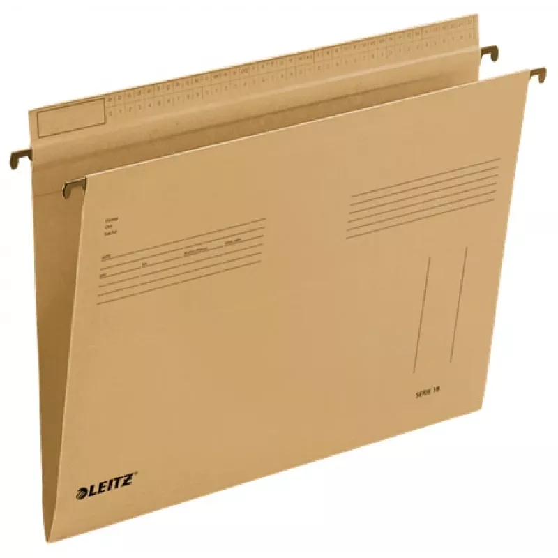Leitz 18350000 pakabinamas aplankas Kartonas A4 Rudas