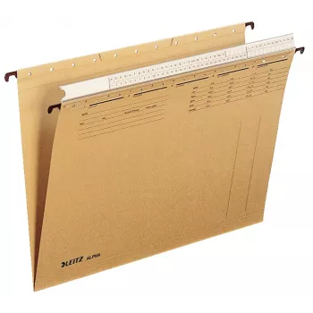 Leitz Alpha pakabinamas aplankas Kartonas A4 Ruda