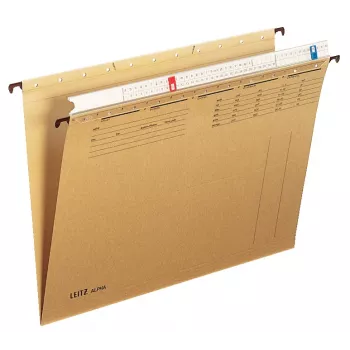 Leitz Alpha pakabinamas aplankas Kartonas A4 Ruda