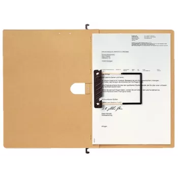Leitz Alpha pakabinamas aplankas Kartonas, Polipropilenas (PP) A4 Rudas