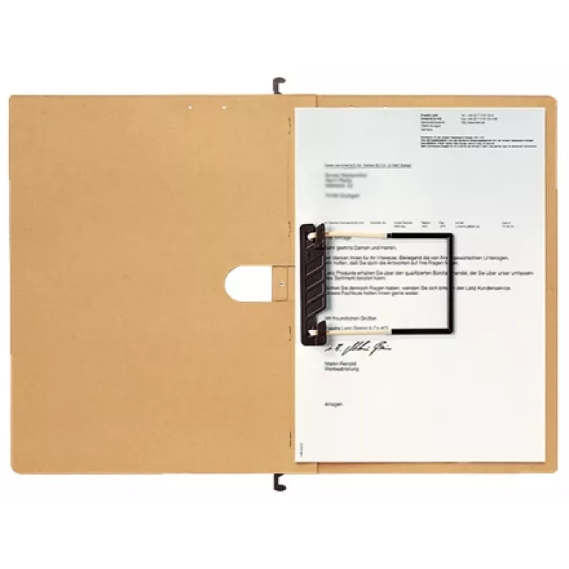 Leitz Alpha pakabinamas aplankas Kartonas, Polipropilenas (PP) A4 Rudas