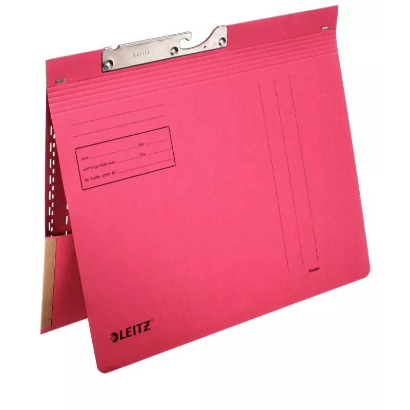 Leitz 20120025 pakabinamas aplankas Kartonas A4 Raudona