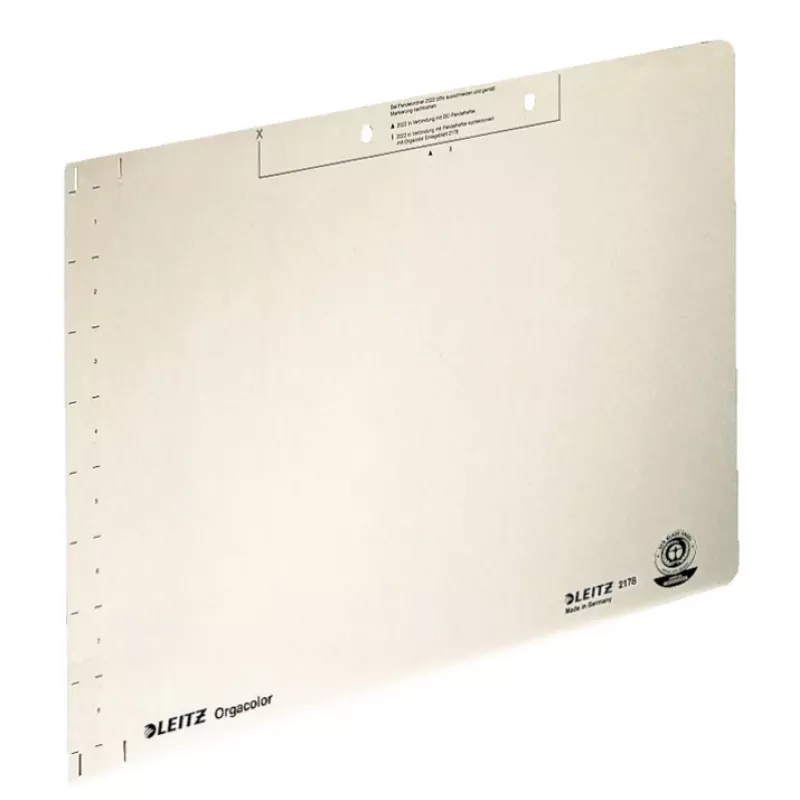 Leitz 21780011 pakabinamas aplankas Kartonas A4 Balta