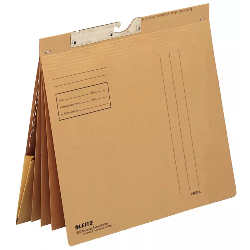 Leitz 21830000 pakabinamas aplankas A4 Rudas