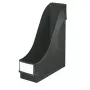 LEITZ stovimas dokumentų dėklas itin platus, A4, polistirenas, juodas, talpa 92 mm (2425-00-95)
