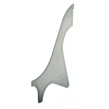 Leitz skirtukas žurnalų dėžei 2425, pilkas, plastikinis, A4, 317 mm, 2 mm, 268 mm
