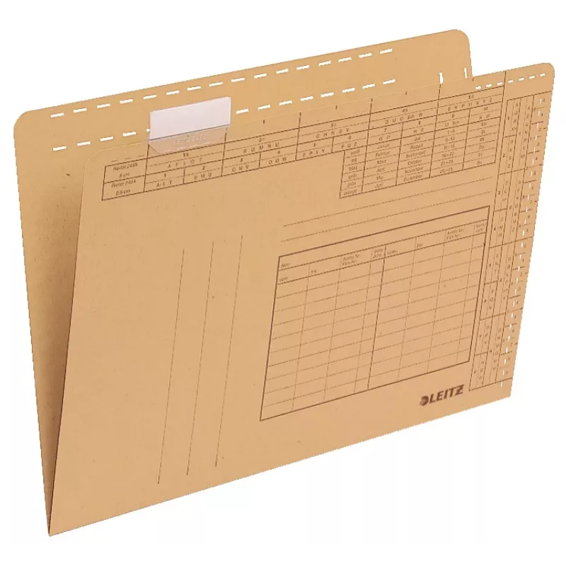 Leitz 24350000 pakabinamas segtuvas Kartonas, Plastikas A4 Rudas