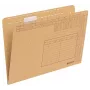 Leitz 24350000 pakabinamas segtuvas Kartonas, Plastikas A4 Rudas