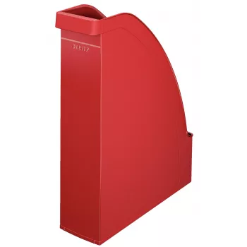 Leitz žurnalų dėklas Plus Standard, raudonas, plastikinis, A4, 7 cm, 78 mm, 300 mm