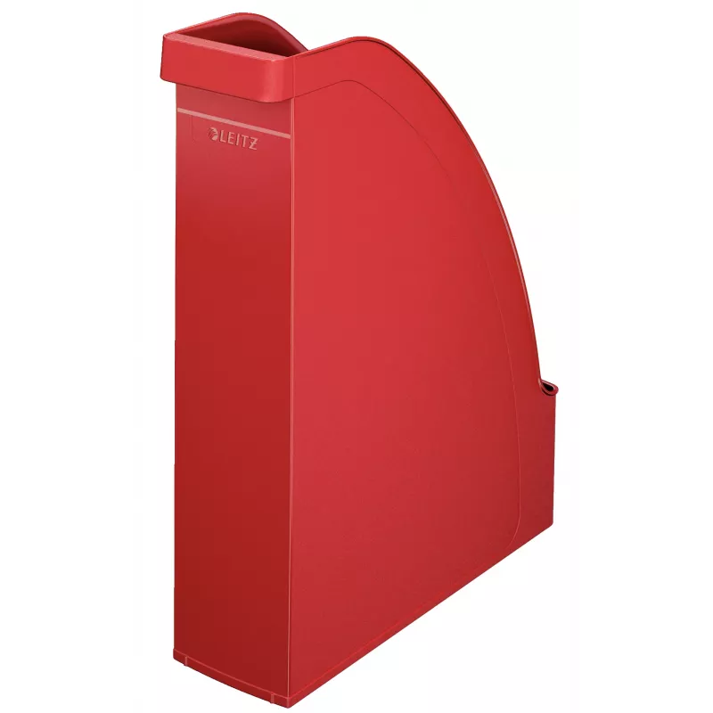 Leitz žurnalų dėklas Plus Standard, raudonas, plastikinis, A4, 7 cm, 78 mm, 300 mm