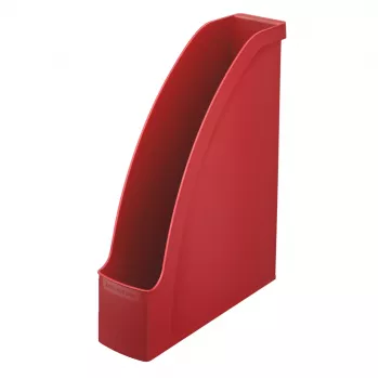 Leitz žurnalų dėklas Plus Standard, raudonas, plastikinis, A4, 7 cm, 78 mm, 300 mm