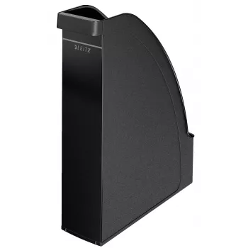 Leitz žurnalinė dėtuvė Plus Standard, Juoda, Plastikinė, A4, 7 cm, 78 mm, 300 mm