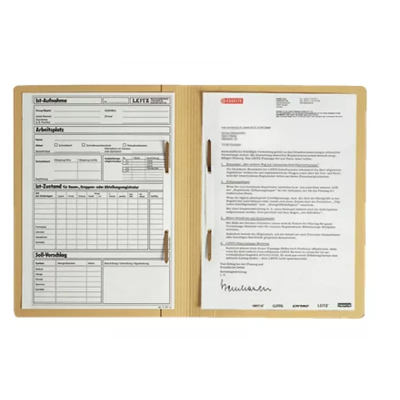 Leitz 30300011 segtuvas geltonas A4