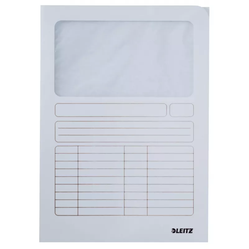 Leitz 39500001 aplankas Kartonas Baltas A4