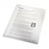 LEITZ Punched Pockets Standard, A4, PP, grūdėti, 0,13 mm, atviri viršuje ir šone, apsaugantys dokumentus (4000-00-03)