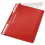 Leitz 41900025 ataskaitų viršelis PVC raudonas, permatomas