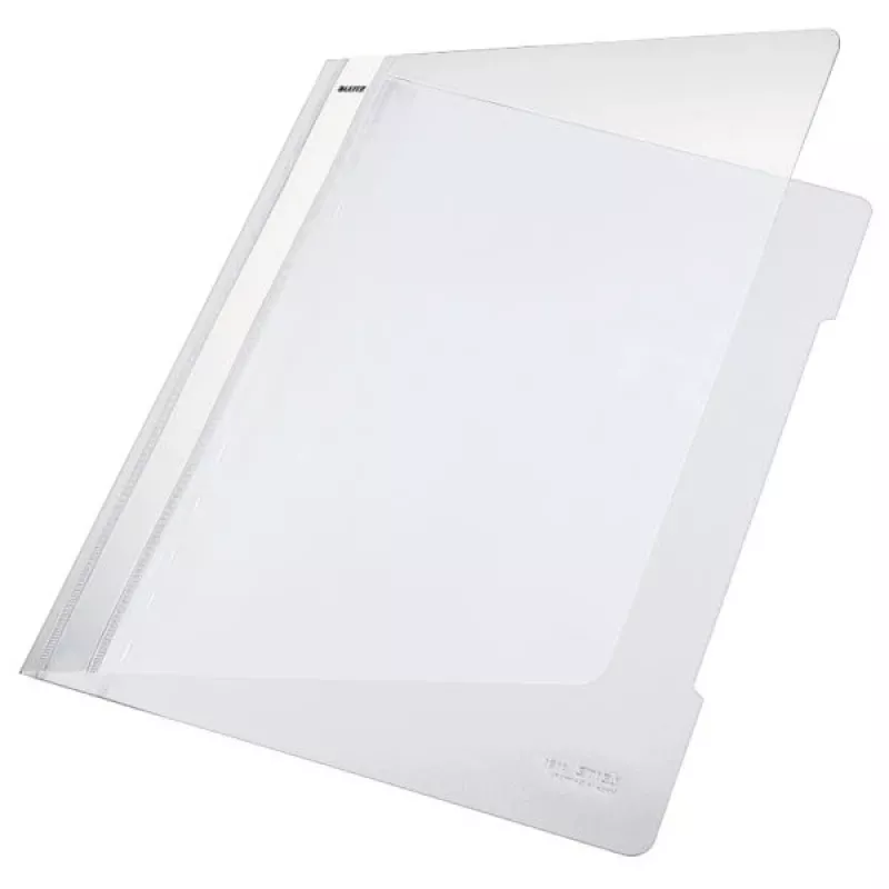Leitz 432035 ataskaitų viršelis Plastikinis Balta