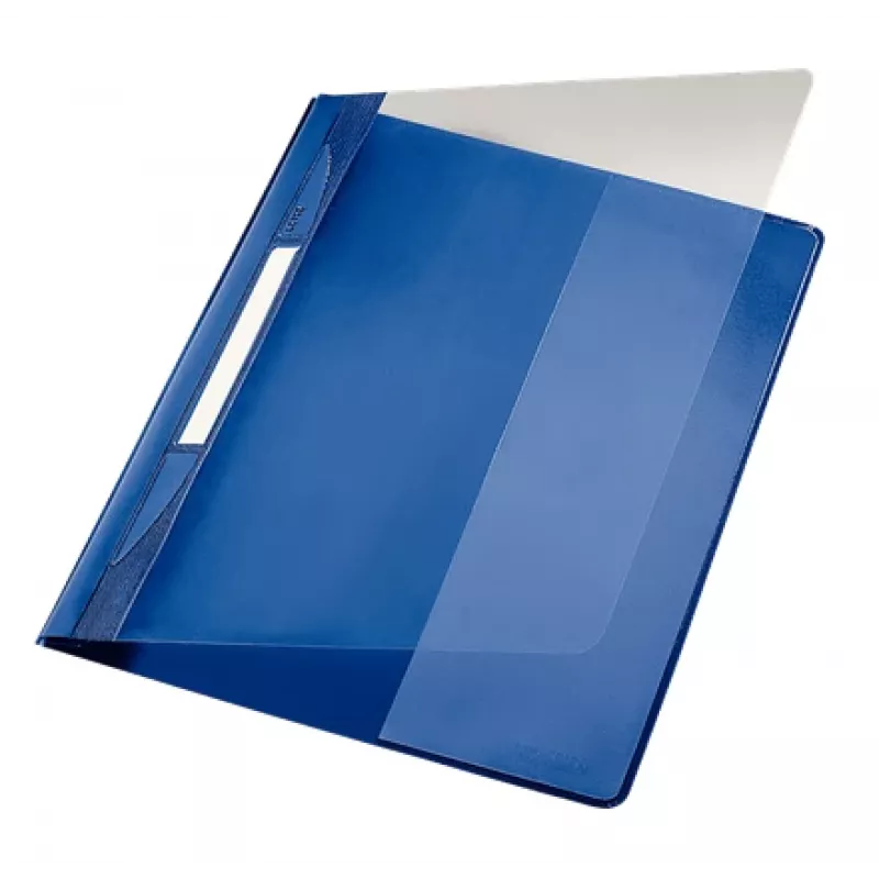 Leitz 41940035 ataskaitų aplankas PVC Mėlynas, permatomas