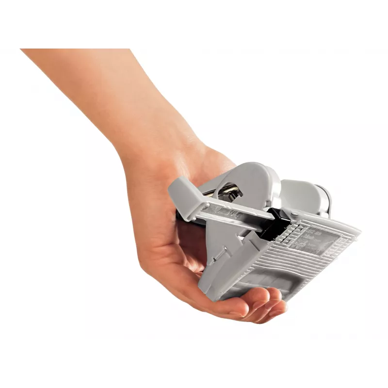 Leitz Hole Punch 5038 NeXXt, 2 skylučių 16 lapų, 16 lapų, juoda, plastikinis, 8 cm, 5.5 mm, A4, A5, A6, Folio, US-Quart, 8 x 8 x 8 cm