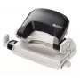 Leitz Hole Punch 5058 NeXXt, 2 skylių, 10 lapų, 10 lapų, juoda, plastikas, 8 cm, 5,5 mm, 5,5 mm