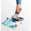 Leitz Heavy Duty Hole Punch, 65 lapai, juoda, pilka, 8 cm, 5,5 mm, A4, 130 mm