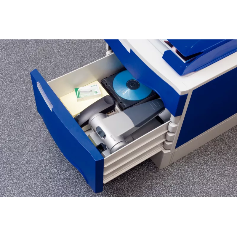 Leitz Heavy Duty Hole Punch, 65 lapai, juoda, pilka, 8 cm, 5,5 mm, A4, 130 mm