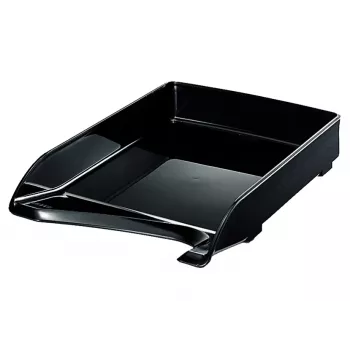 Leitz Eleganter Briefkorb, Polystyrol, Juoda, 250 mm, 350 mm, 63 mm, 370 g