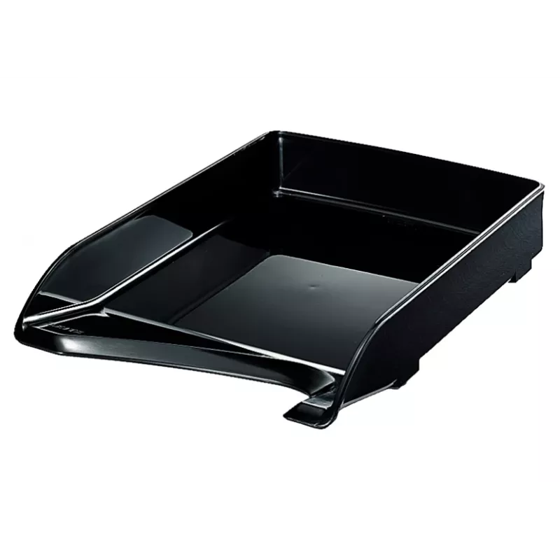 Leitz Eleganter Briefkorb, Polystyrol, Juoda, 250 mm, 350 mm, 63 mm, 370 g