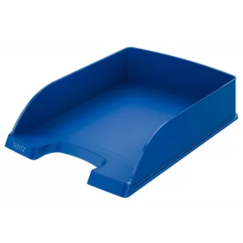 Leitz Plus laiškų dėklas, standartinis, polistirenas, mėlynas, 255 mm, 357 mm, 70 mm, 280 g