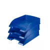 Leitz Plus laiškų dėklas, standartinis, polistirenas, mėlynas, 255 mm, 357 mm, 70 mm, 280 g