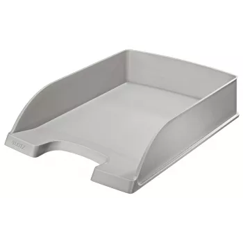 Leitz Plus laiškų dėklas, standartinis, polistirenas, pilkas, 255 mm, 357 mm, 70 mm, 280 g