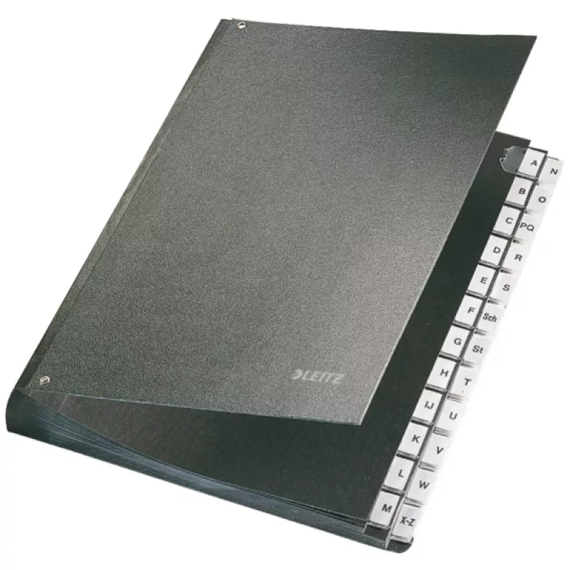 Leitz 58240095 skirstytuvo knyga Juoda Kartonas A4
