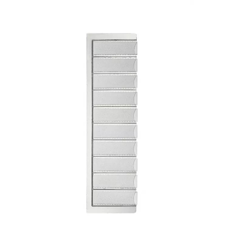 “Leitz” 60040001 lipnios etiketės apvalus stačiakampis baltas