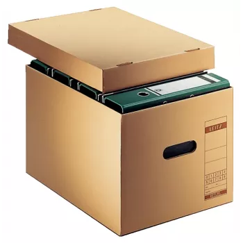 Leitz 60810000 dokumentų saugojimo dėžė Kartonas Ruda