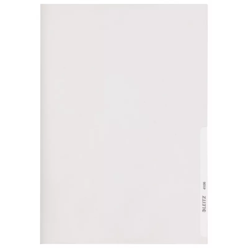 “Leitz” 41060002 aplankas, PVC, permatomas, A4