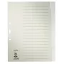 Leitz 12200085 skirtukas Tuščias skirtukas Popierius Pilka