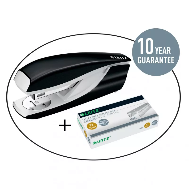 Leitz segės P3 26/6 dėžutė 5000 vnt., segių pakuotė, 26/6, 6 mm, 210 segių, tvirtinimui, 26/6