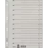 Leitz 60970085 skirtukas Kartoninis Pilka 1 vnt.