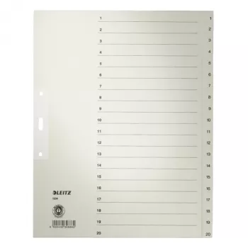 Leitz Register Blanc, 240 mm, 300 mm, 1 vnt. Leitz Register Blanc. Plotis: 240 mm, Aukštis: 300 mm. Kiekis pakuotėje: 1 vnt.