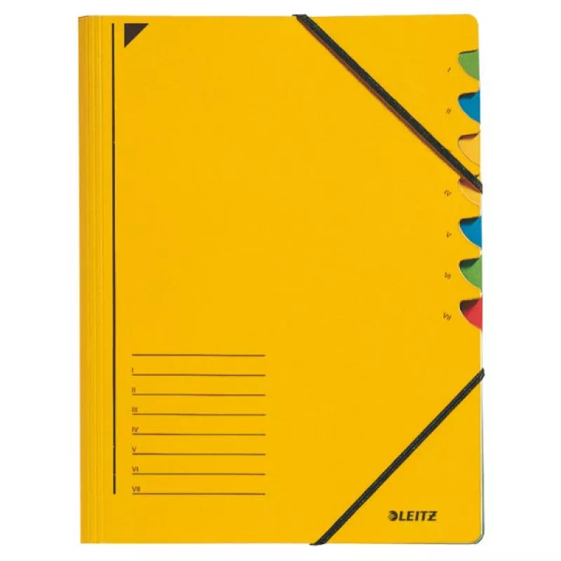 Leitz 39070015 skirtukas, geltonas