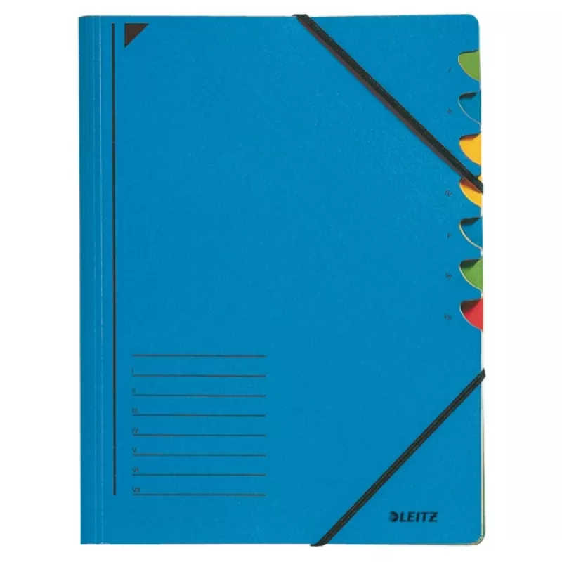 Leitz 39070035 skirtukų rinkinys, mėlynas
