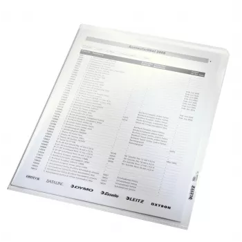 Leitz 40200003 dokumentų įdėklas 210 x 297 mm (A4) Polipropilenas (PP)